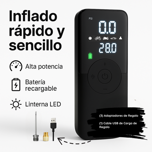 Mini Inflador portátil