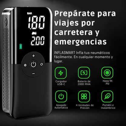Mini Inflador portátil