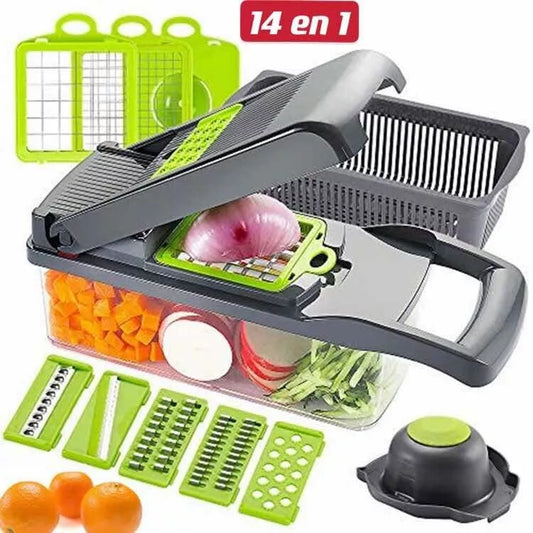 Picador Cortador Verduras Veggie Slicer 14 en 1