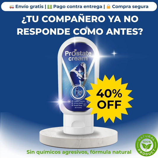 PROSTCREAM® - Recupera tu potencia en 14 días