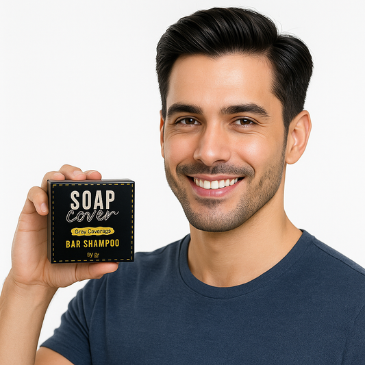 JABON DE HENNA ANTI CANAS